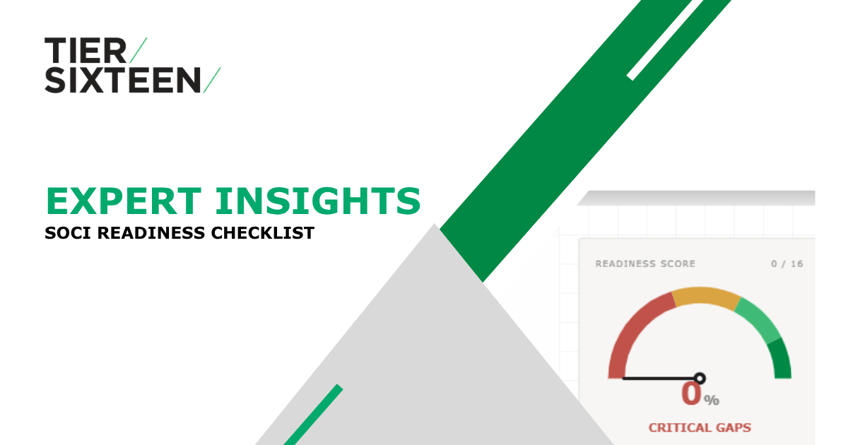 SOCI checklist - security of critical infrastructure